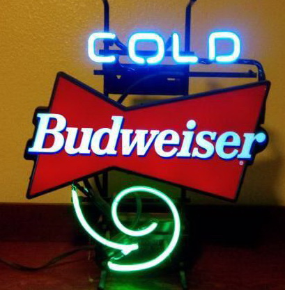 Budweiser Cold Neon Sign